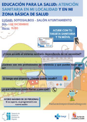 Jornada ‘Atención sanitaria en mi localidad y zona básica de salud’