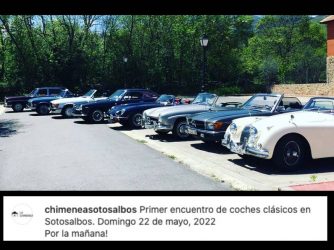 I Encuentro de coches clásicos de Sotosalbos